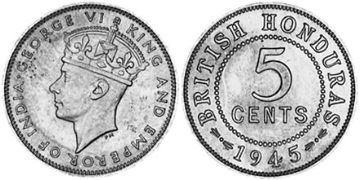 5 Centů 1942-1947