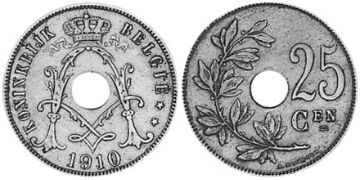 25 Centimes 1910-1929