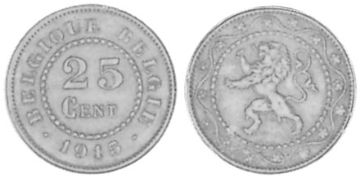 25 Centimes 1915-1918