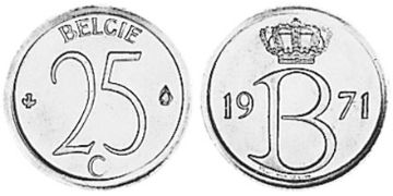 25 Centimes 1964-1975