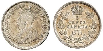 5 Centů 1911