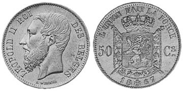 50 Centimes 1866-1899