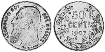 50 Centimes 1907-1909