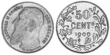 50 Centimes 1907-1909