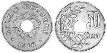 50 Centimes 1918