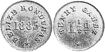 1-1/2 Pence 1885