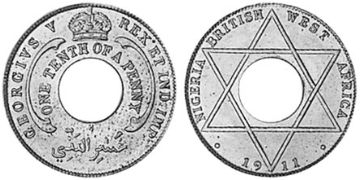 1/10 Pence 1911