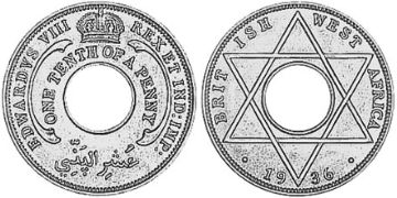 1/10 Pence 1936