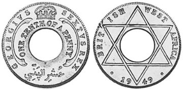 1/10 Pence 1949-1950