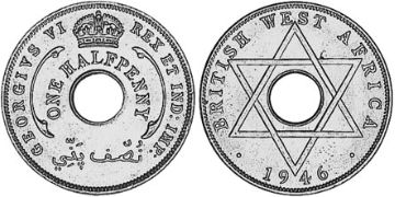 1/2 Pence 1937-1947