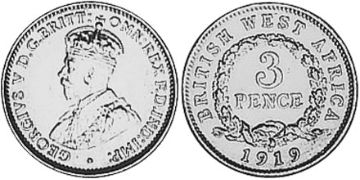 3 Pence 1913-1919