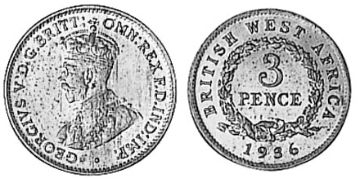 3 Pence 1920-1936