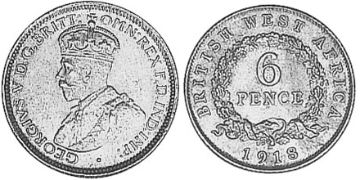 6 Pence 1913-1919