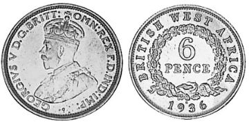 6 Pence 1920-1936