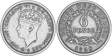 6 Pence 1938-1947