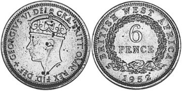 6 Pence 1952