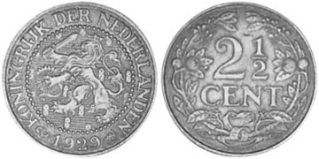 2-1/2 Cent 1912-1941