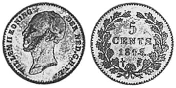5 Cents 1848