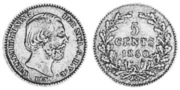 5 Cents 1850-1887