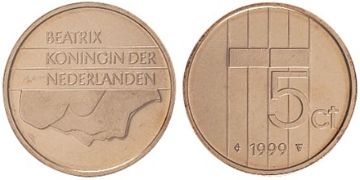 5 Cents 1982-2001