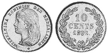 10 Cents 1892-1897