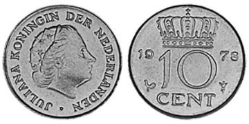10 Cents 1950-1980