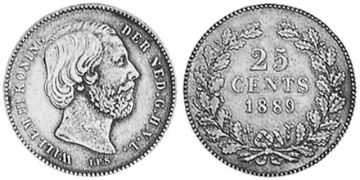 25 Cents 1849-1890
