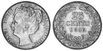 25 Cents 1901-1906