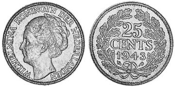 25 Cents 1926-1945