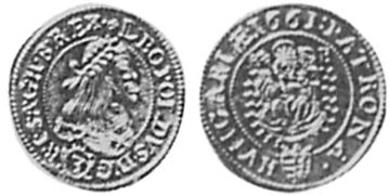 3 Krajczar 1661-1663
