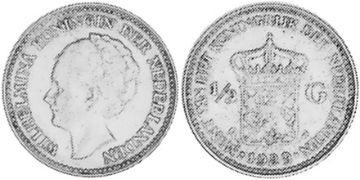 1/2 Gulden 1921-1930