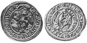 3 Krajczar 1677-1703