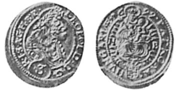 3 Krajczar 1695-1698