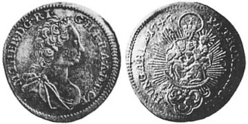 3 Krajczar 1747-1756