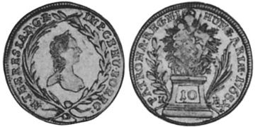 10 Krajczar 1755-1767