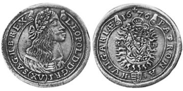 15 Krajczar 1661-1686