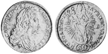 30 Krajczar 1739-1740