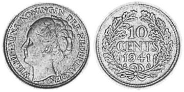 10 Centů 1941-1943