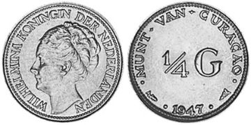 1/4 Gulden 1944-1947