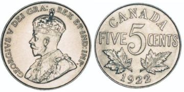 5 Centů 1922-1936