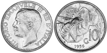 10 Centesimi 1919-1937