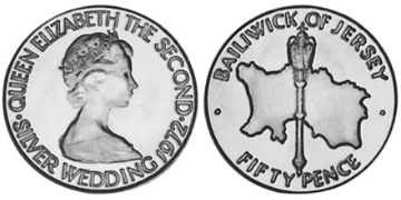 50 Pence 1972