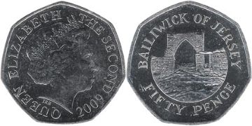 50 Pence 1998-2009