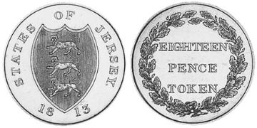 18 Pence 1813