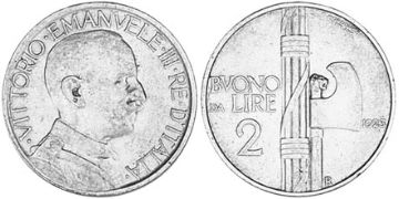 2 Lire 1923-1935