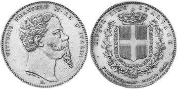 5 Lire 1861