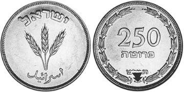 250 Pruta 1949