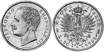 20 Lire 1902-1908