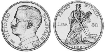 50 Lire 1910-1927