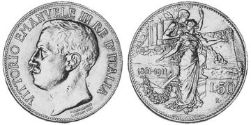 50 Lire 1911